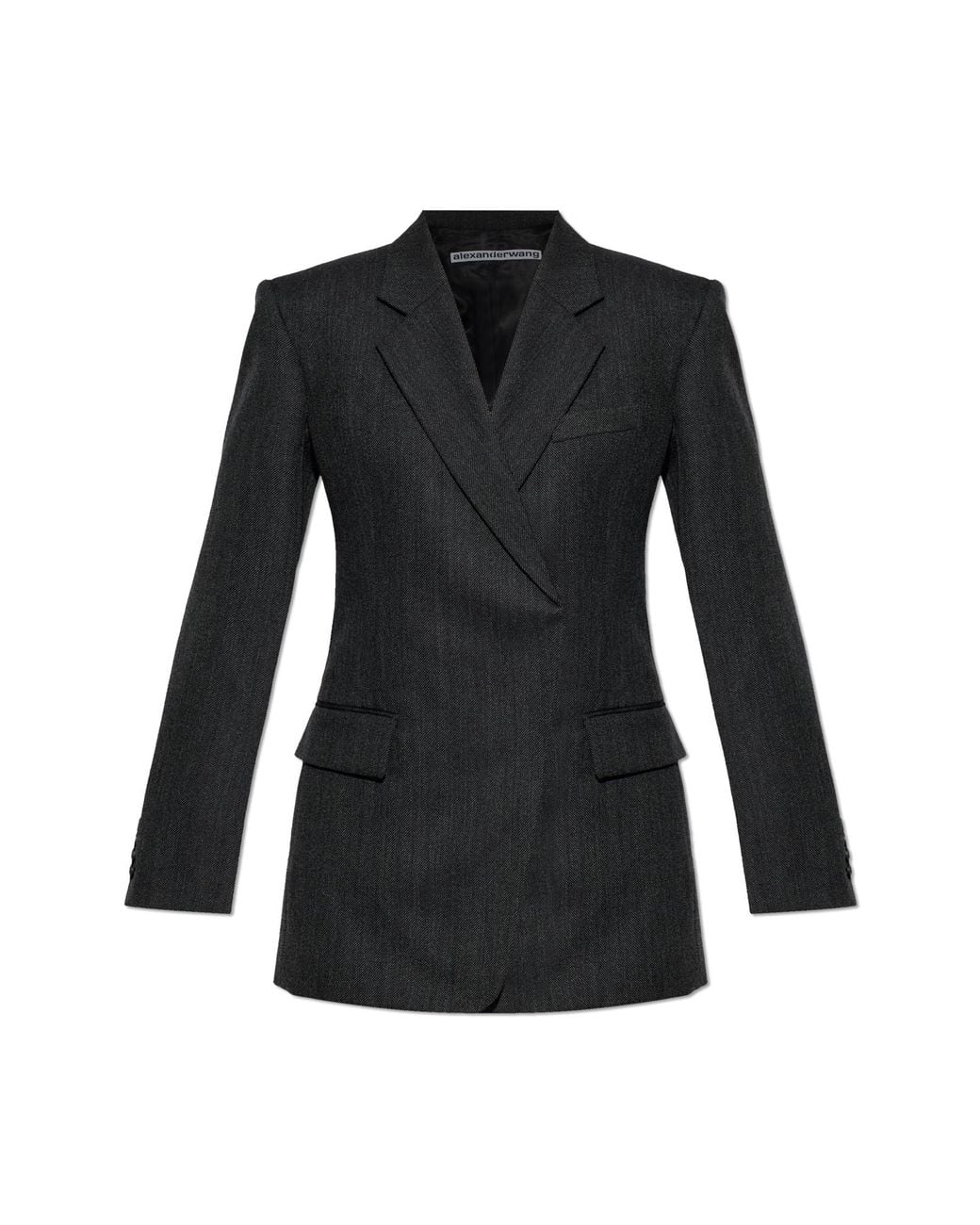 Alexander Wang Black Wool Blazer