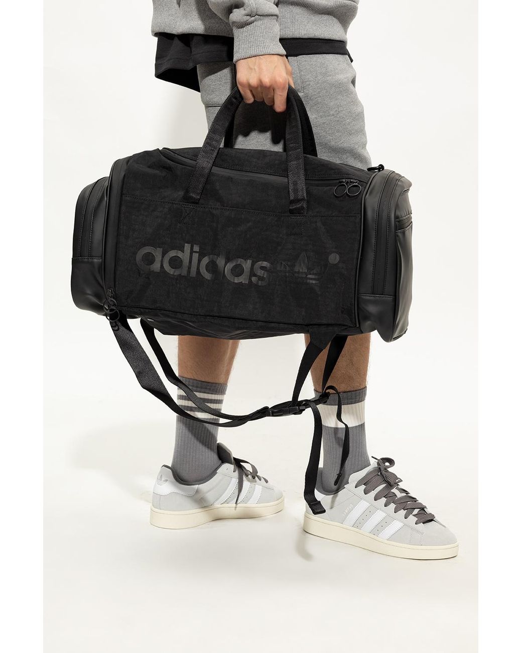 ADIDAS (Expandable) CONVERTIBLE 3-STRIPES Duffel Without Wheels Blue -  Price in India | Flipkart.com