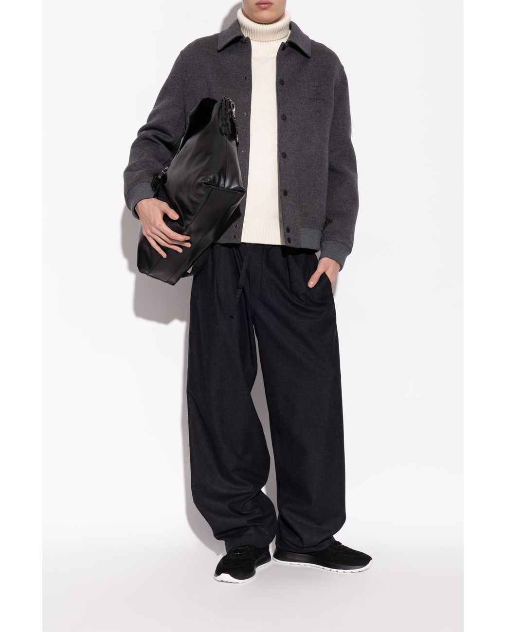 Tod's Black Allacciato Sneakers for men