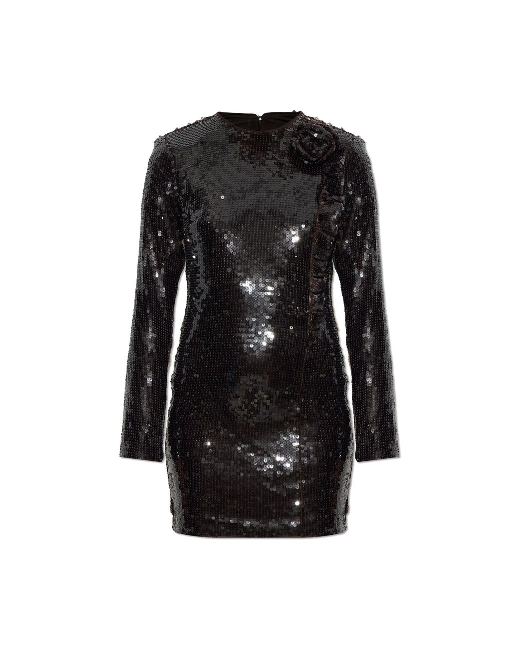ROTATE BIRGER CHRISTENSEN Black Sequin Dress