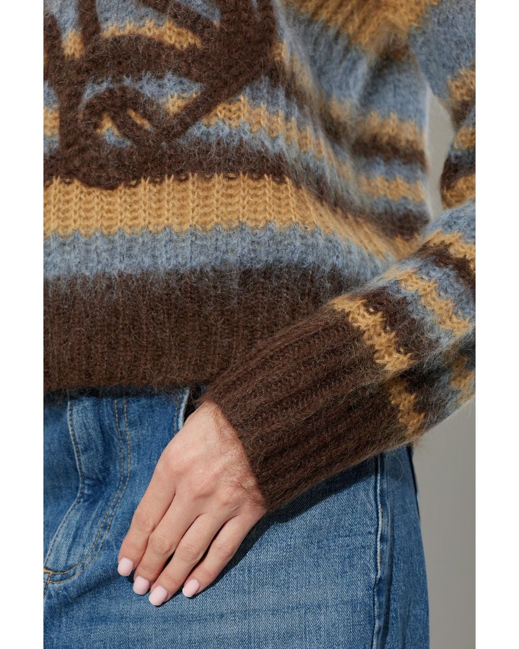 AllSaints Gray 'Rega' Sweater