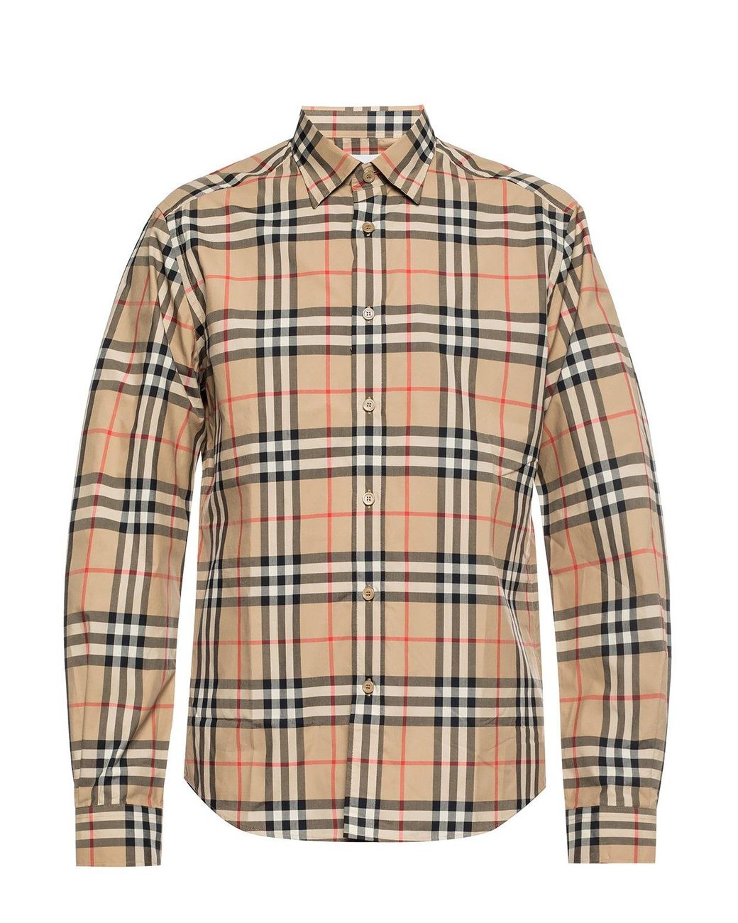 Burberry Striped Shirt in Blue for Men | Lyst