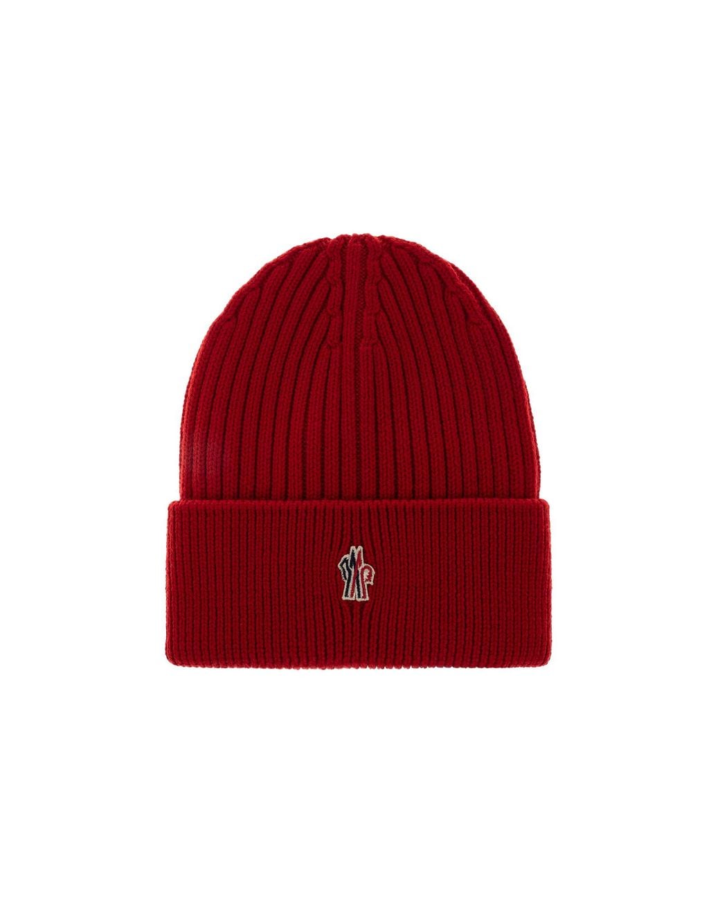 Moncler Red Après-Ski Beanie Hat for men