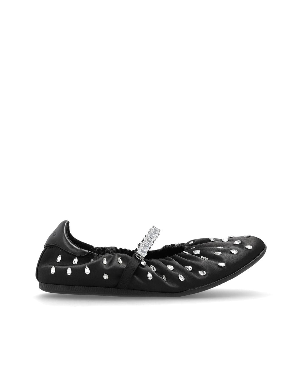 Jimmy Choo Black 'Jade' Ballet Flats