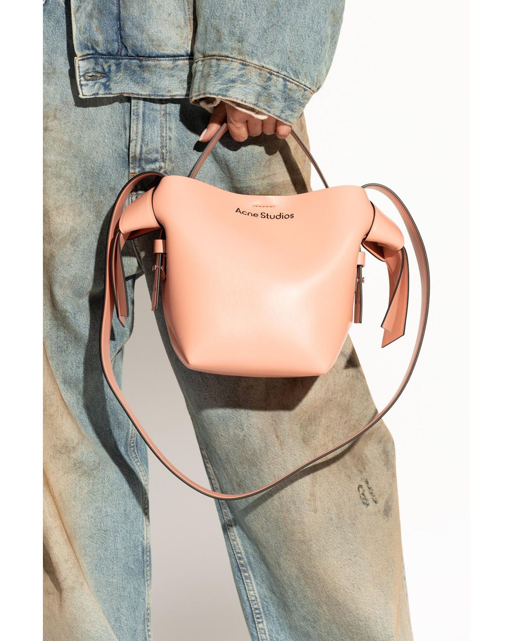 Acne Pink Shoulder Bag
