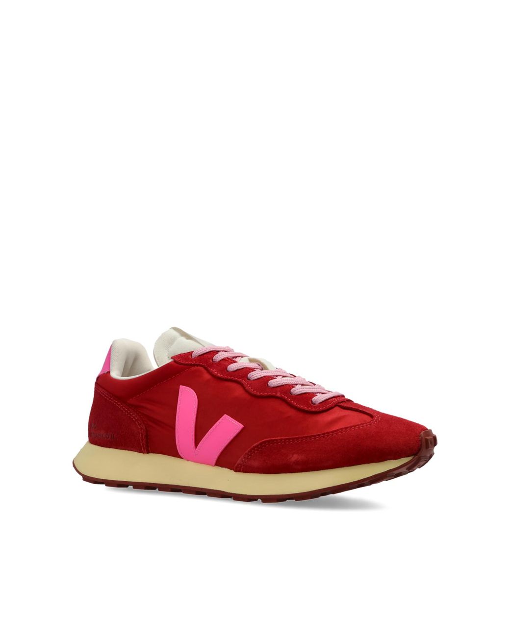 Veja Red 'Rio Branco Ii Lite Nylon' Sports Shoes