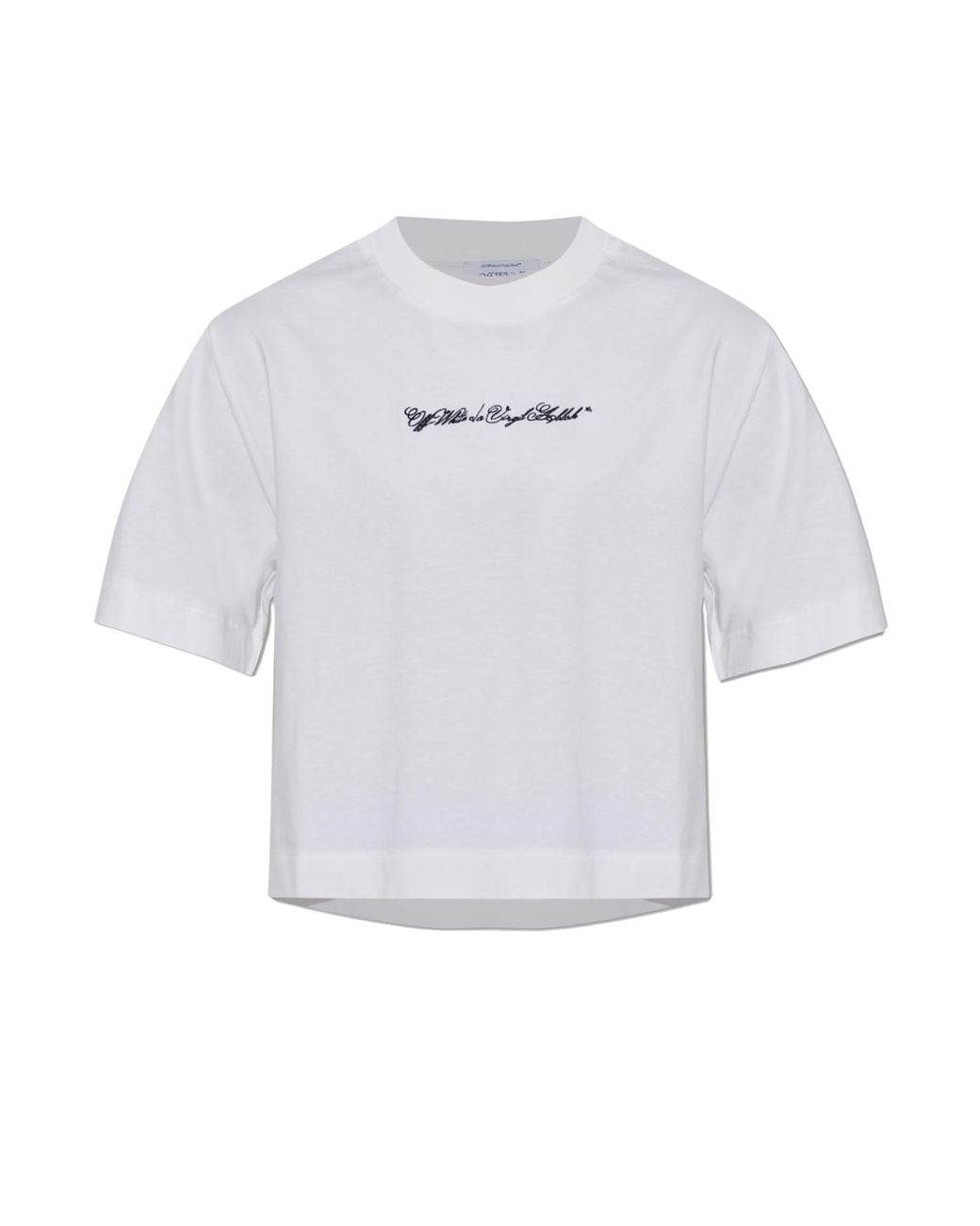 Off-White c/o Virgil Abloh White T-Shirt With Logo