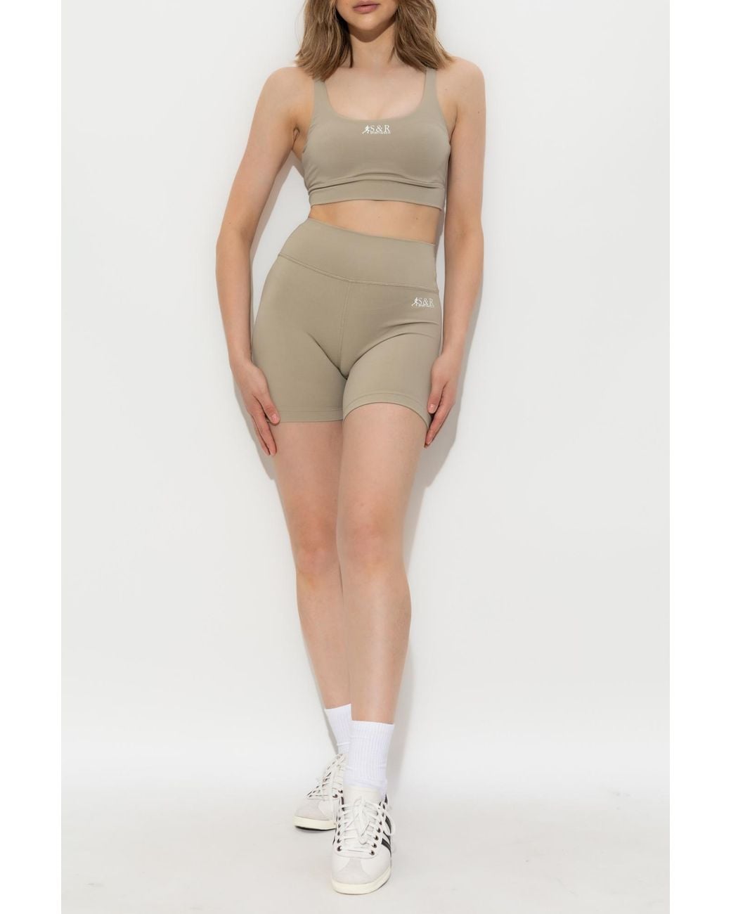 Sporty & Rich Gray Sports Bra 'Sr Runner Active'