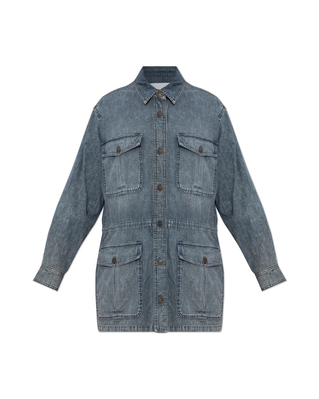 Isabel Marant Blue Denim Jacket 'Nossia'