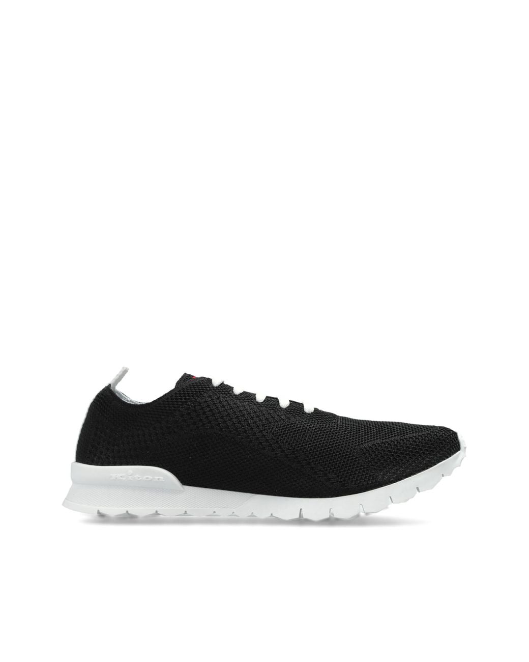 Kiton Black Sports Shoes for men