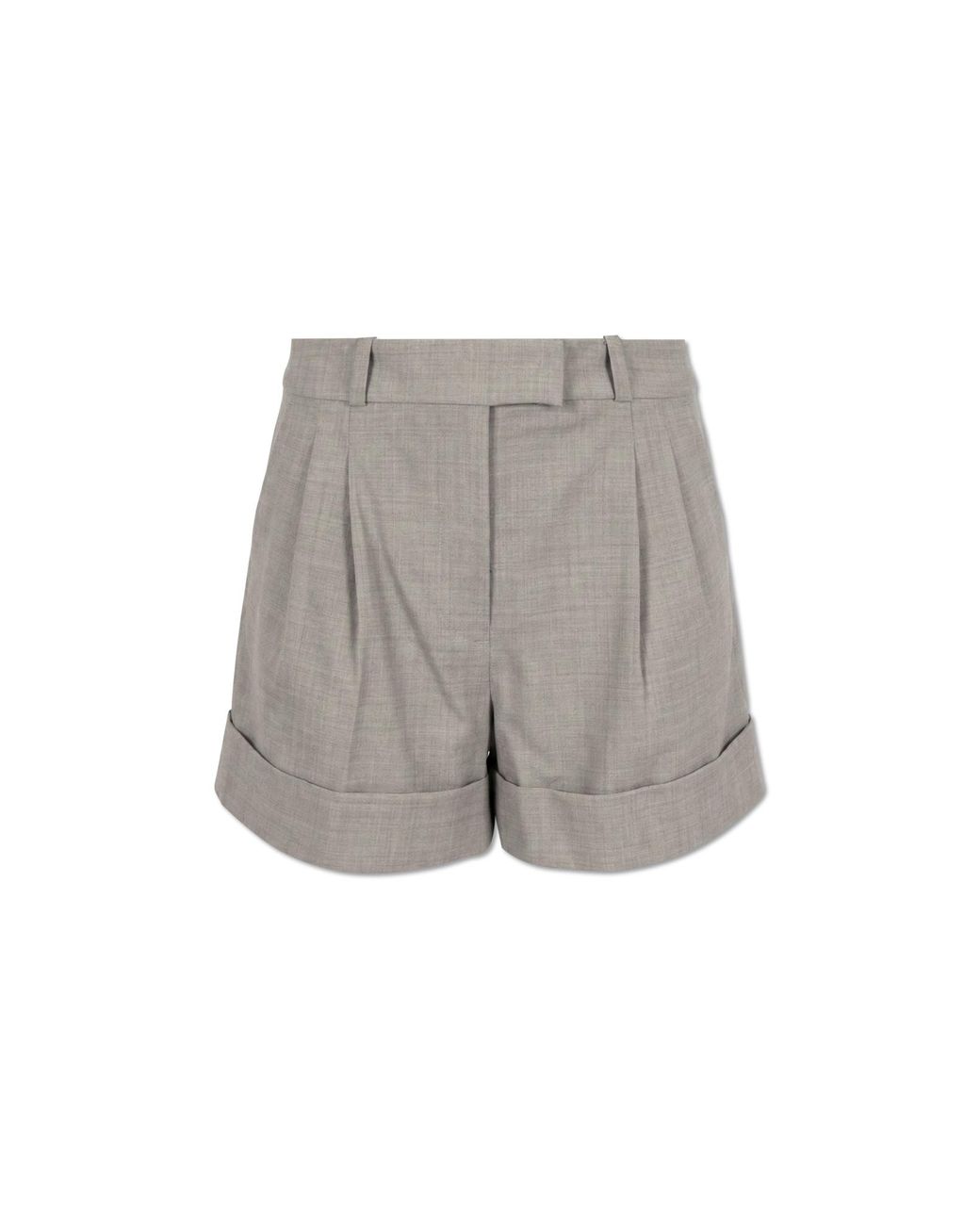 Rag & Bone Gray Pleated Shorts