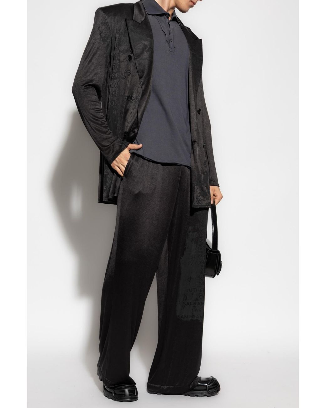 DIESEL Black Polo 'T-Nory' for men