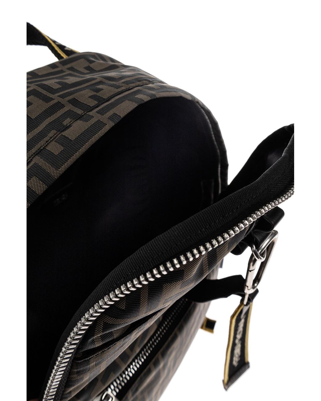 Fendi Brown 'Climb' Monogram Backpack for men