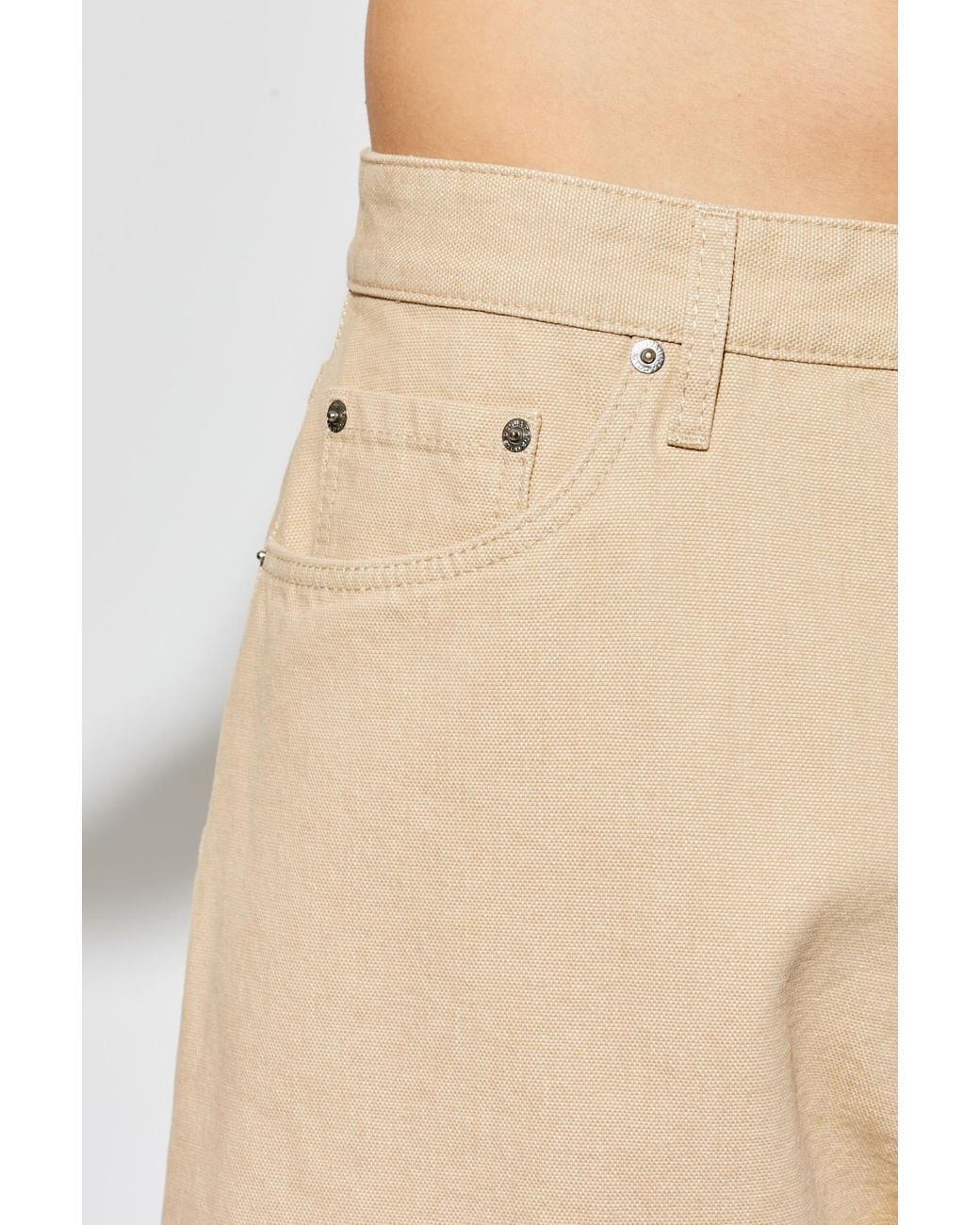 DSquared² Natural 'Boxer' Denim Shorts for men