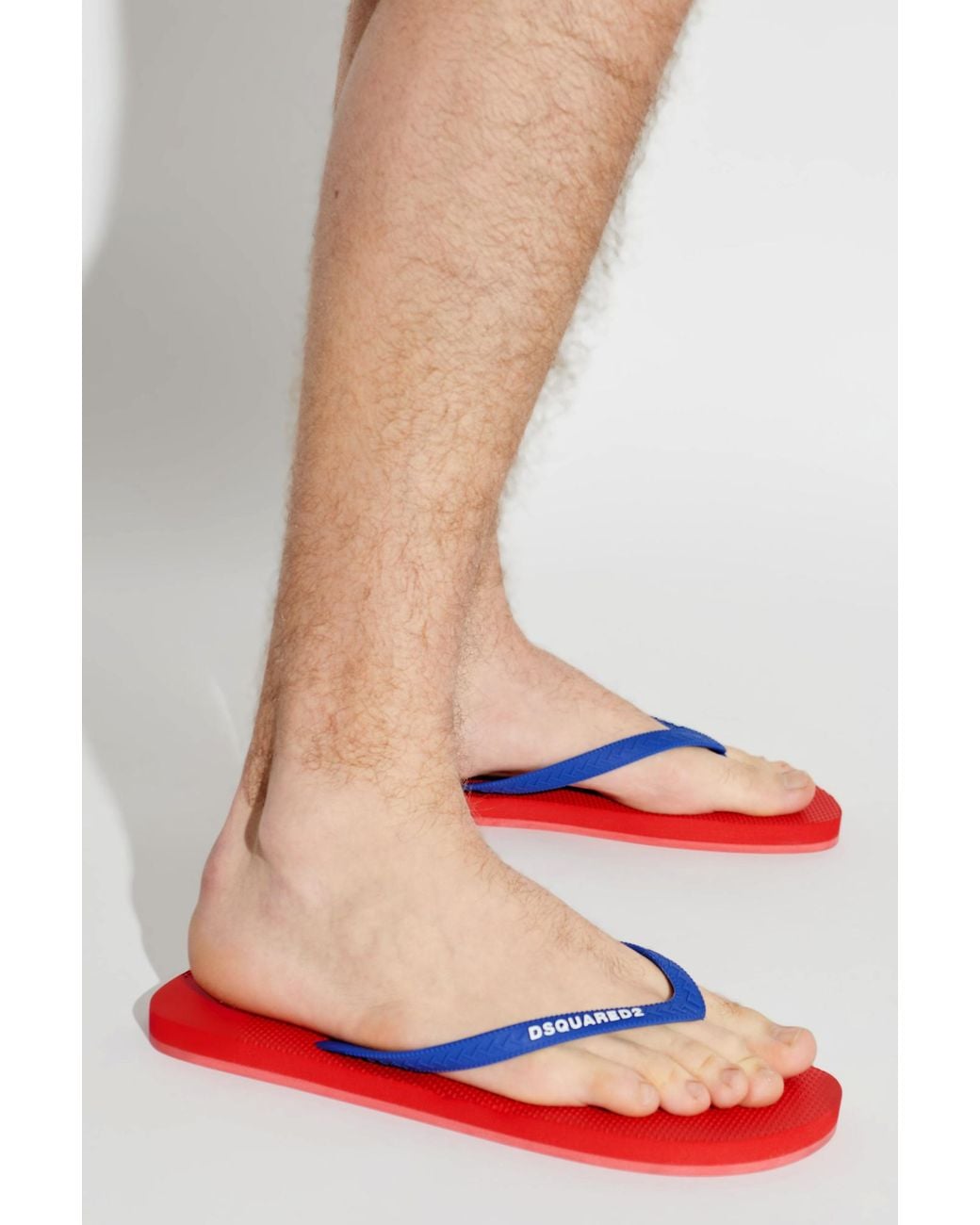 DSquared² Multicolor Slides With Logo for men
