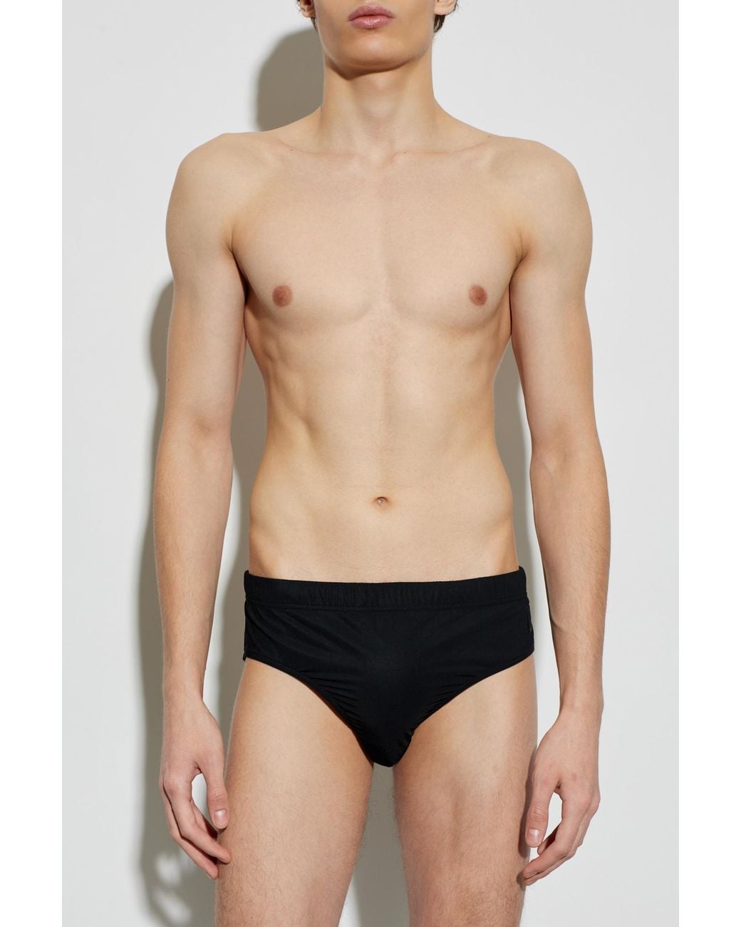 Balmain Black Swim Briefs for men