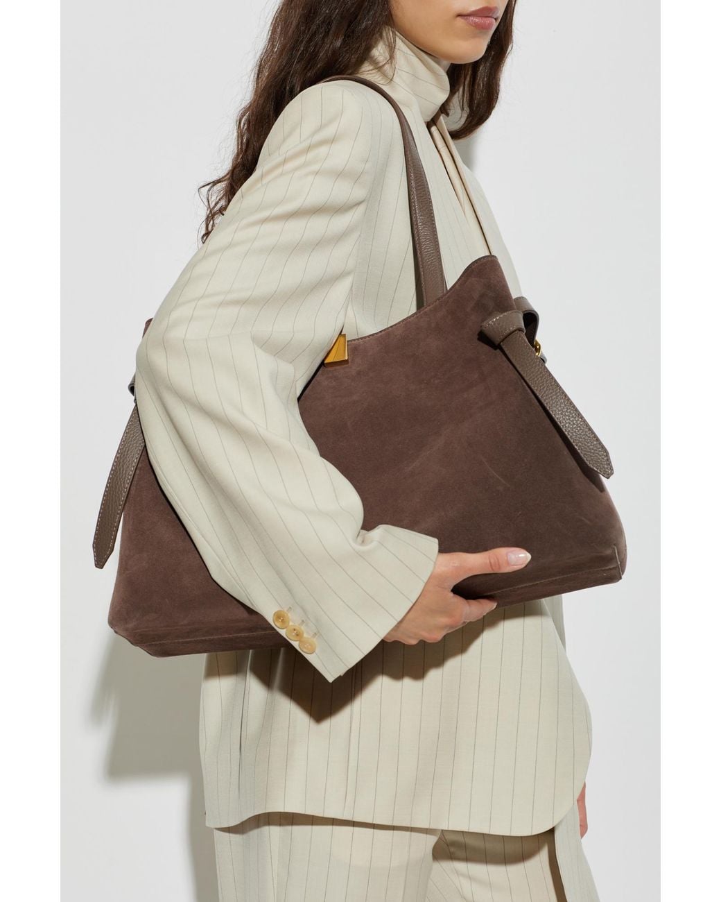 Yuzefi Brown Gyoza Tote Bag
