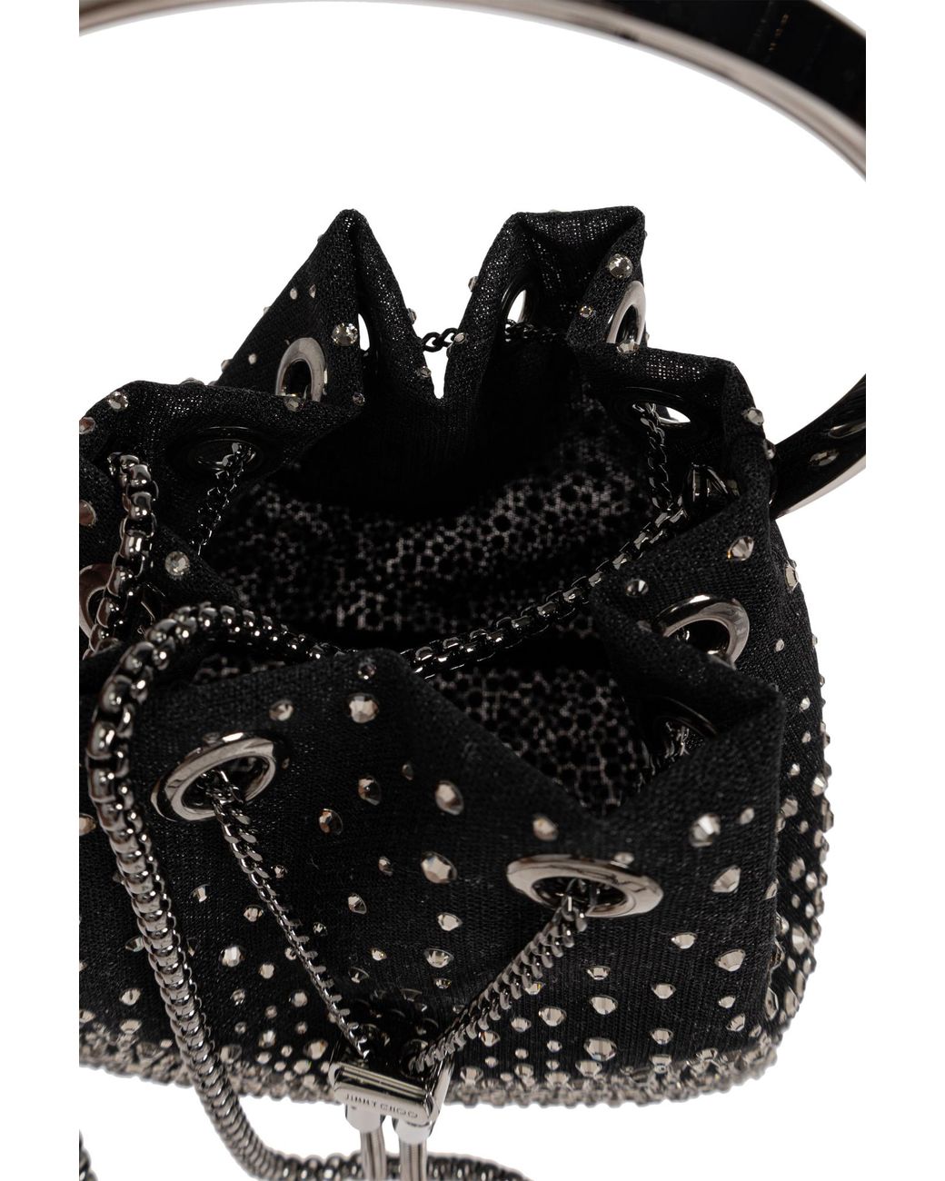 Jimmy Choo Black 'Bon Bon' Bag