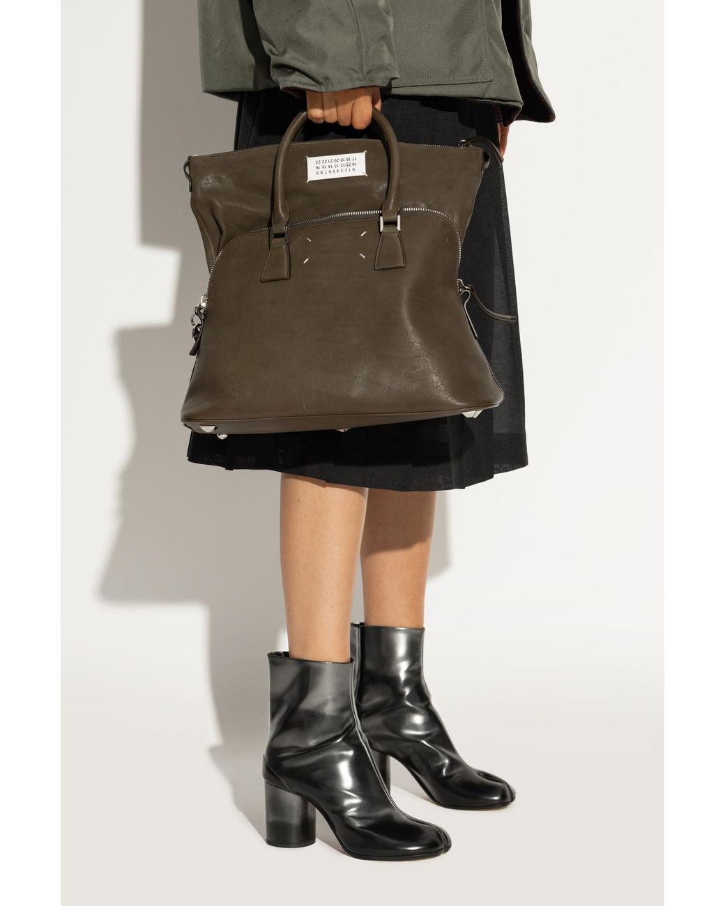 Maison Margiela Brown Handbag '5Ac Mini'