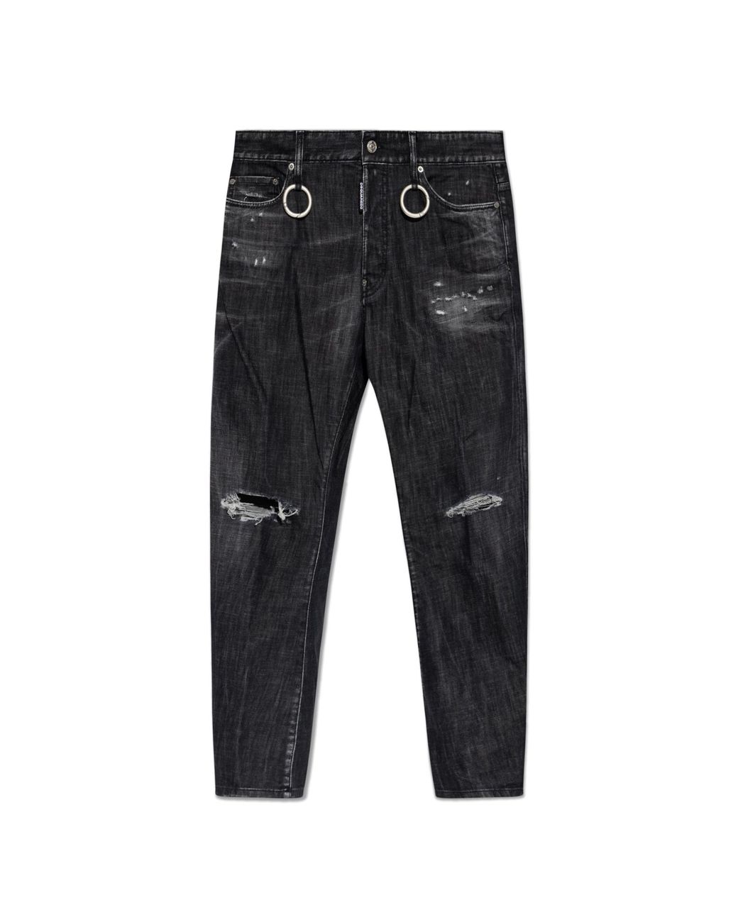 DSquared² Black Jeannsy 'Bro' for men
