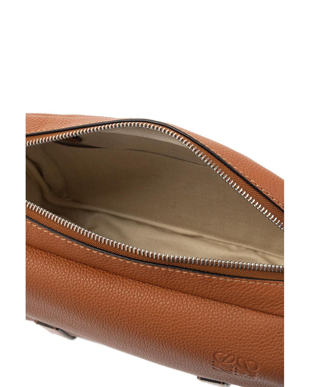 Kenneth And Ralph Model Loewe 'The Military Messenger Xs' Bag in Blue for Men | Lyst