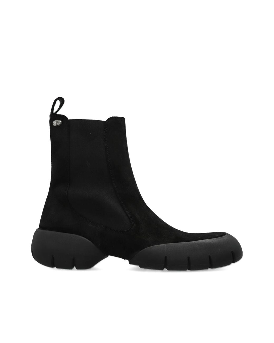 DIESEL Black Ankle Boots 'D-Mathieu Ch' for men