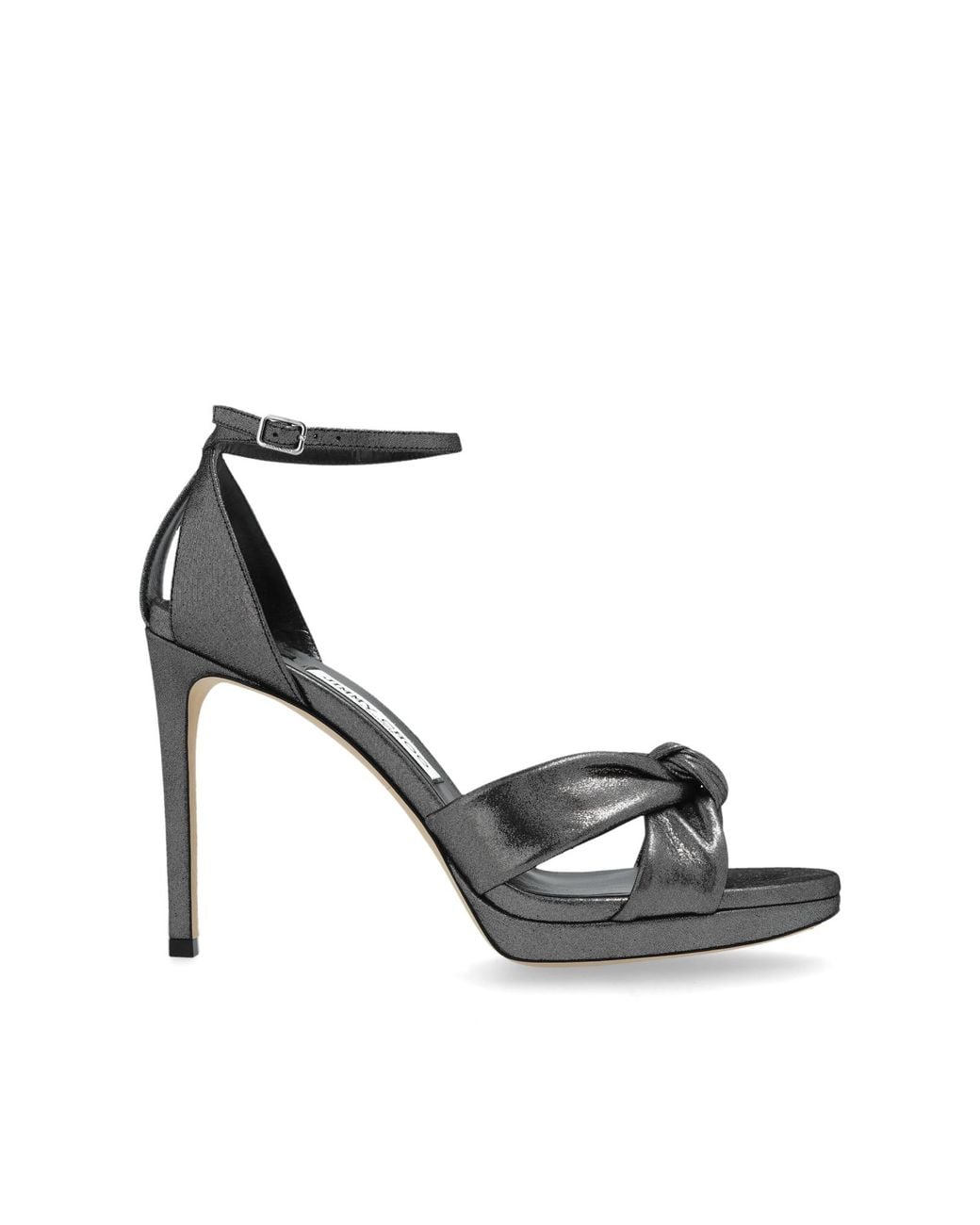 Jimmy Choo Metallic Platform Sandals "Rosie"