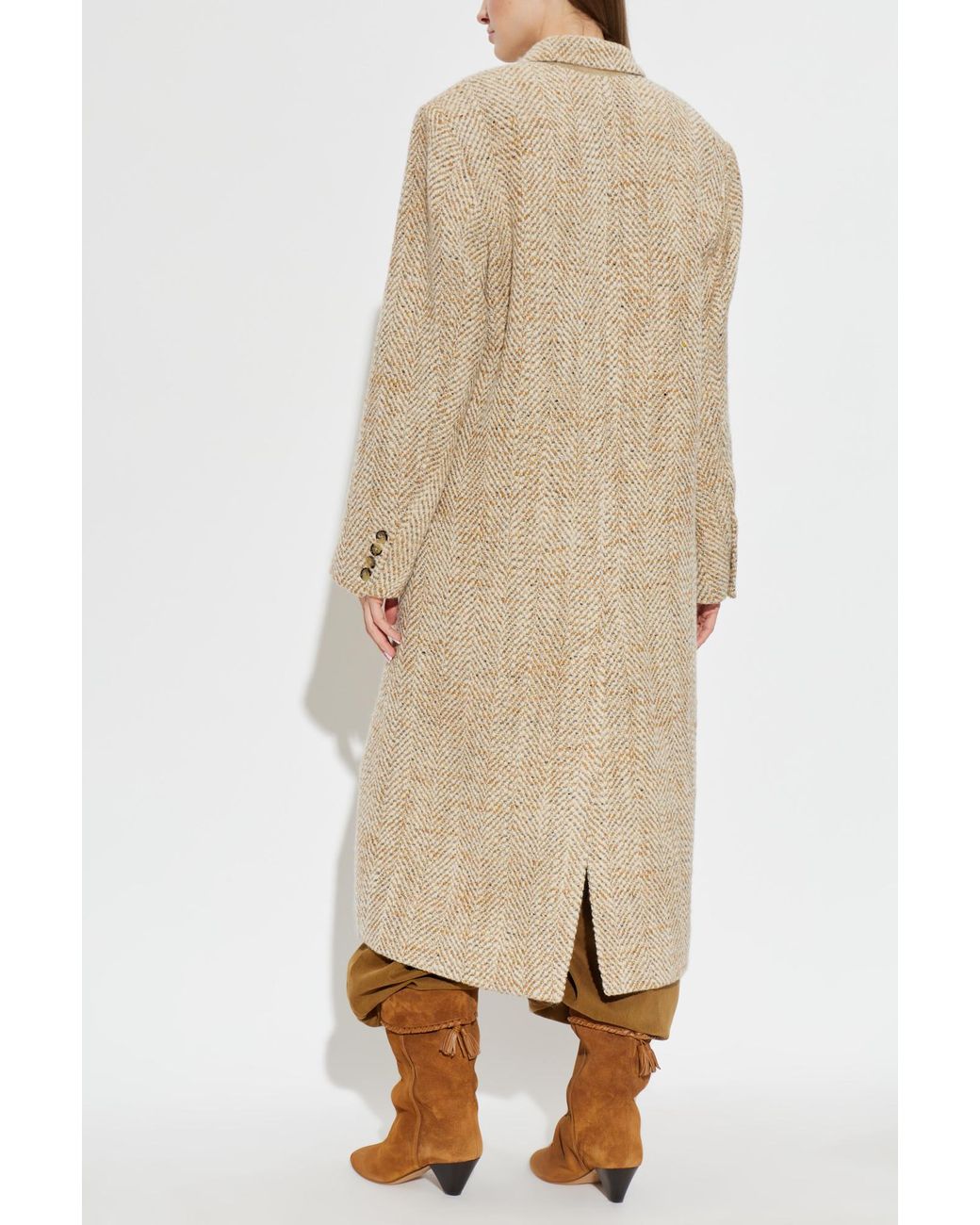 Isabel Marant Natural Coat 'Pilda'