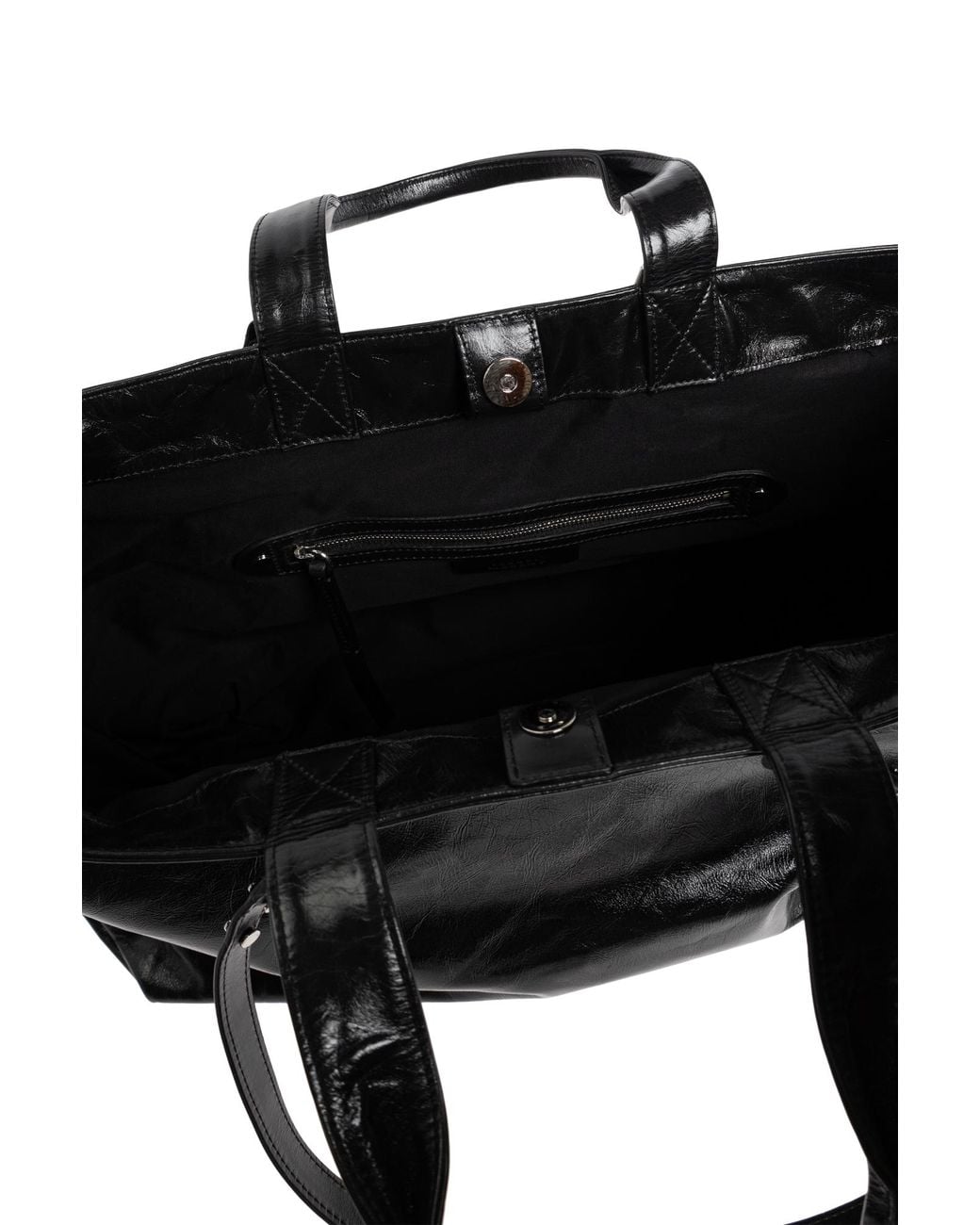 Isabel Marant Black 'Winna Tote' Shopper Bag
