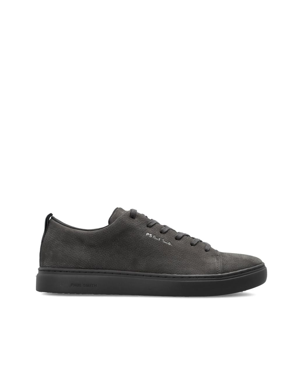 Paul Smith Black Leather Sports Shoes 'Lee' for men
