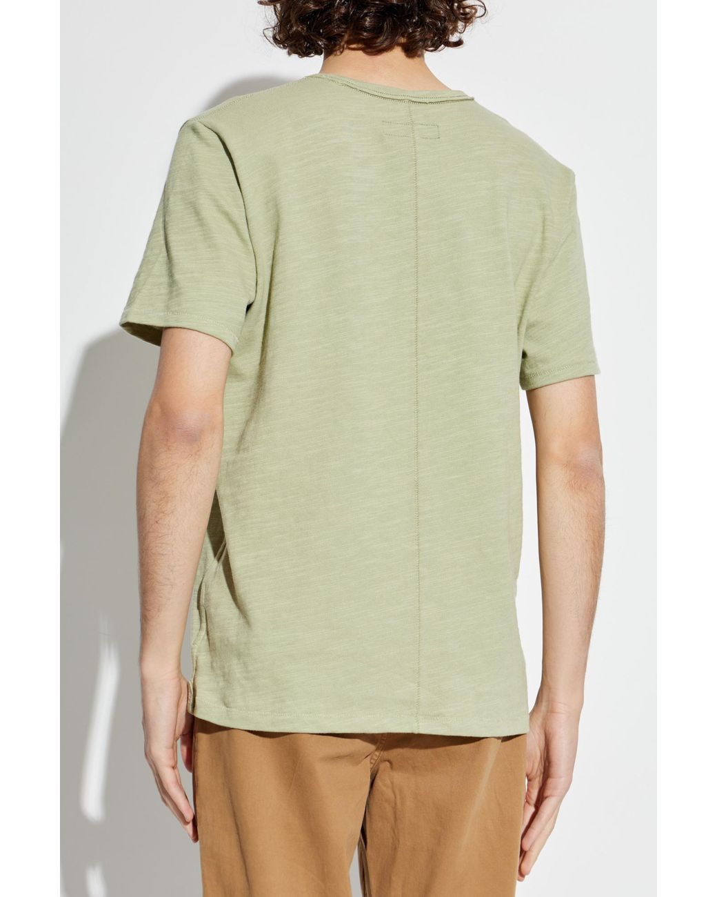 Rag & Bone White Checked Pattern Shirt for men