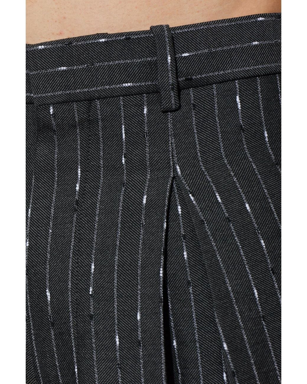 Jacquemus Black 'Losange' Wool Trousers for men