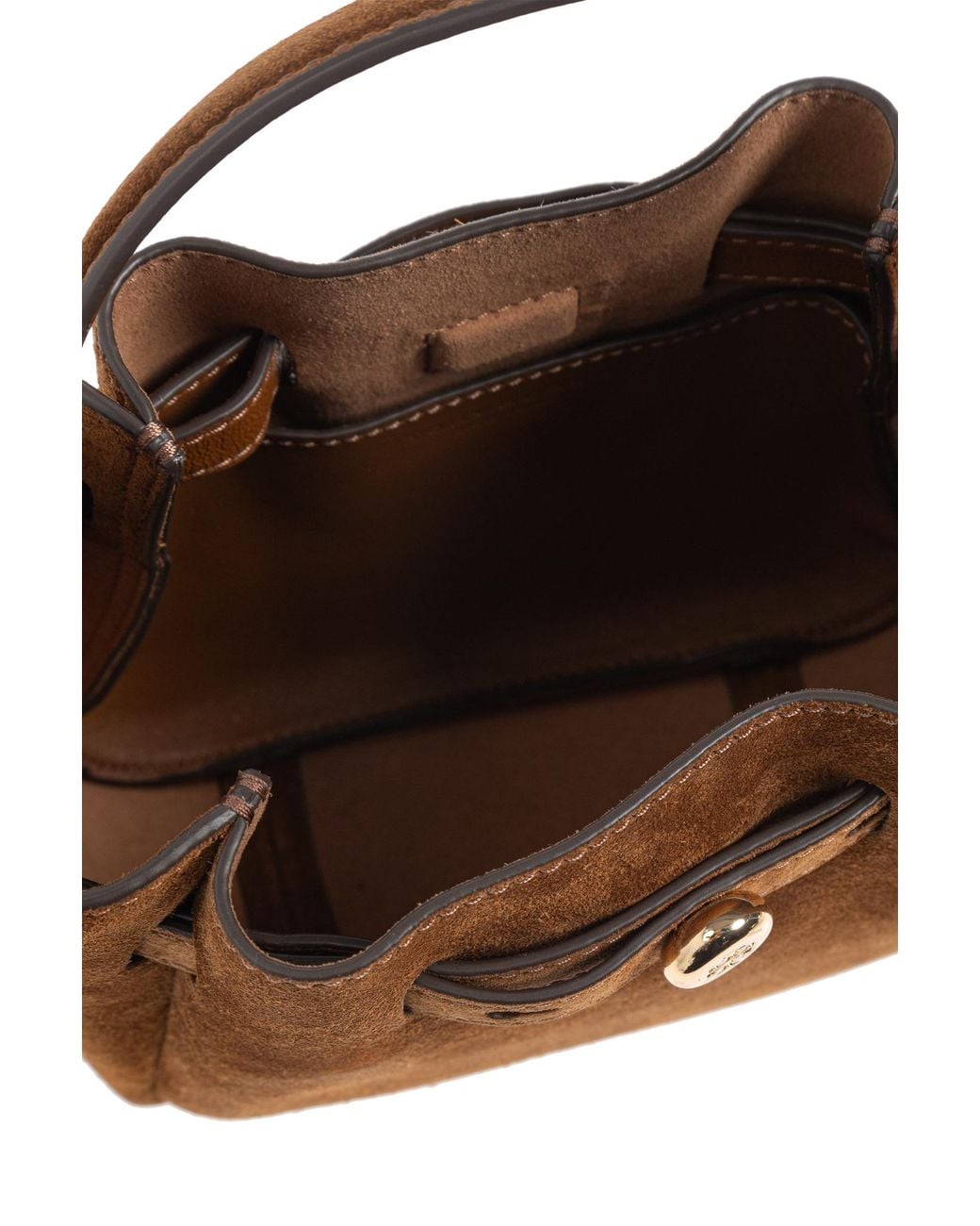 Tory Burch Brown Romy Mini Hand Bag