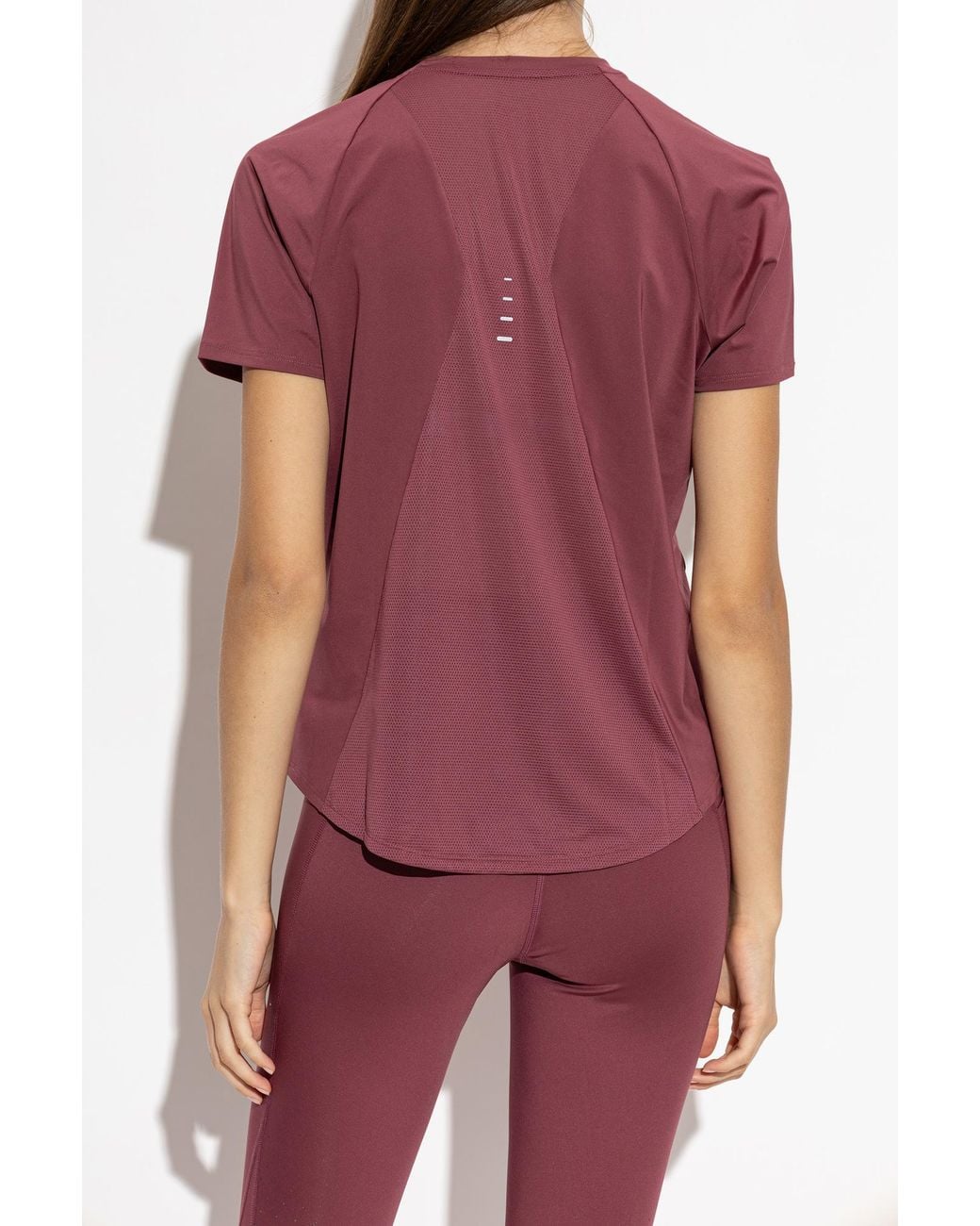 Nike Purple T-Shirt With Logo