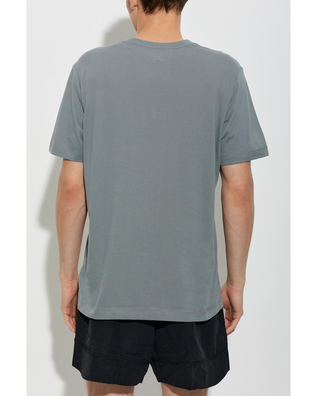 Nike Gray Logo T-Shirt for men