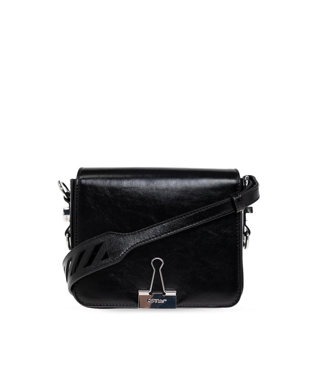 Off-White c/o Virgil Abloh Black Shoulder Bag 'Binder'