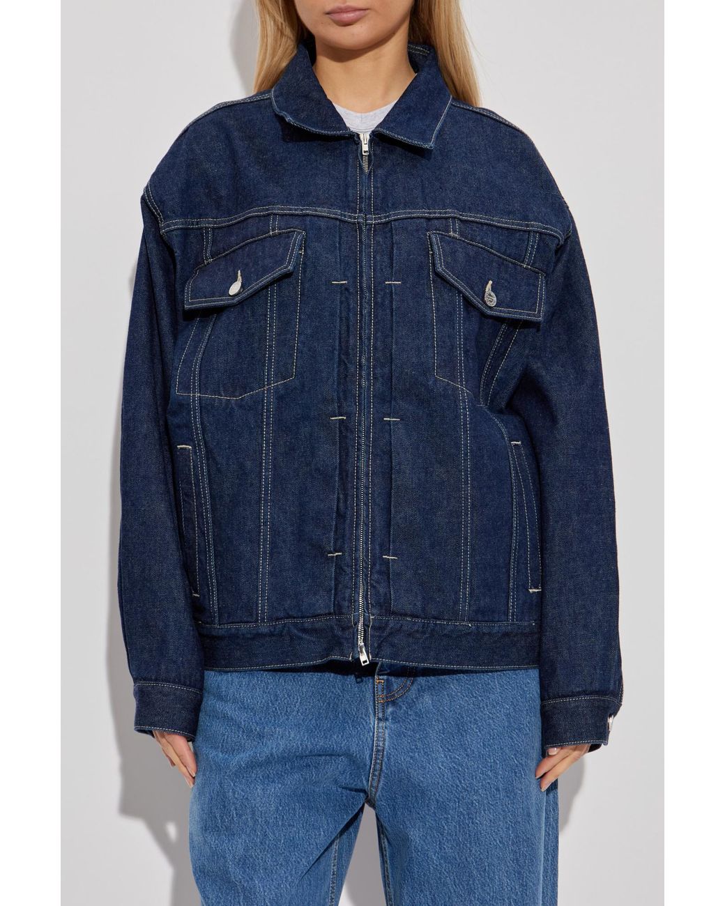 Vetements Blue Denim Jacket