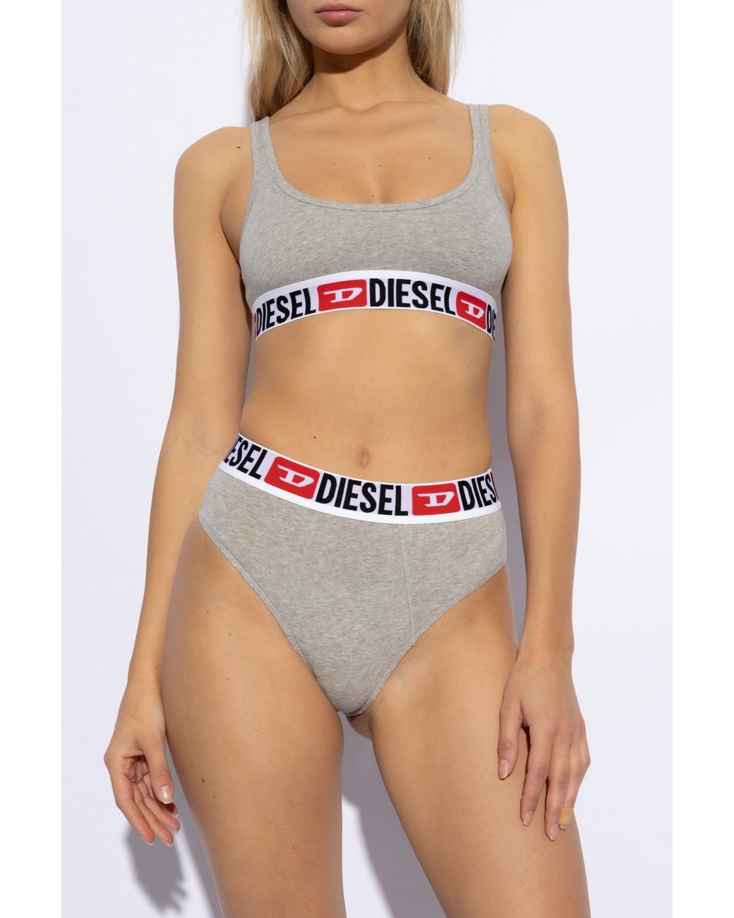 DIESEL Gray Bra 'Ufsb-Oriba'