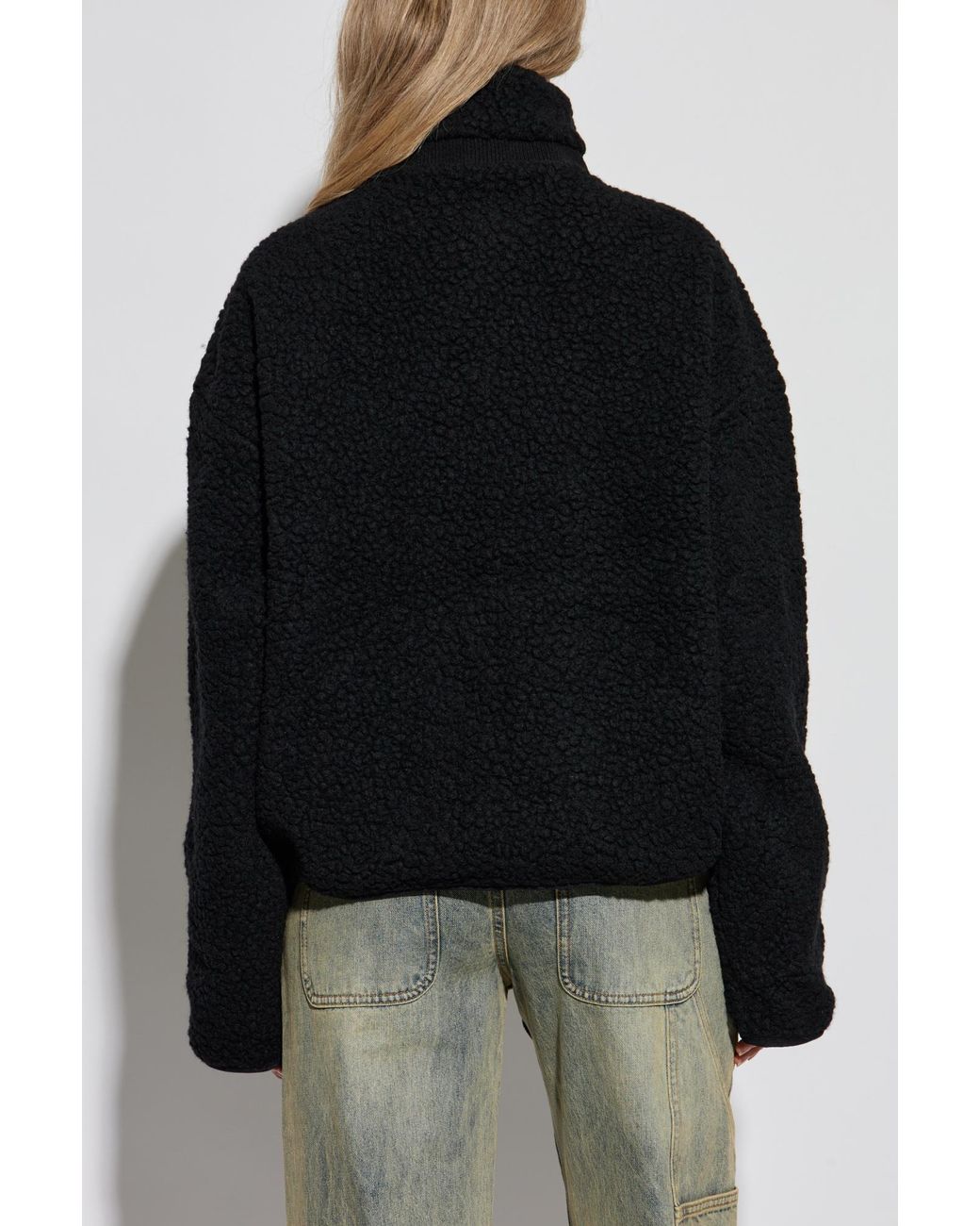 Entire studios Black Fleece Jacket
