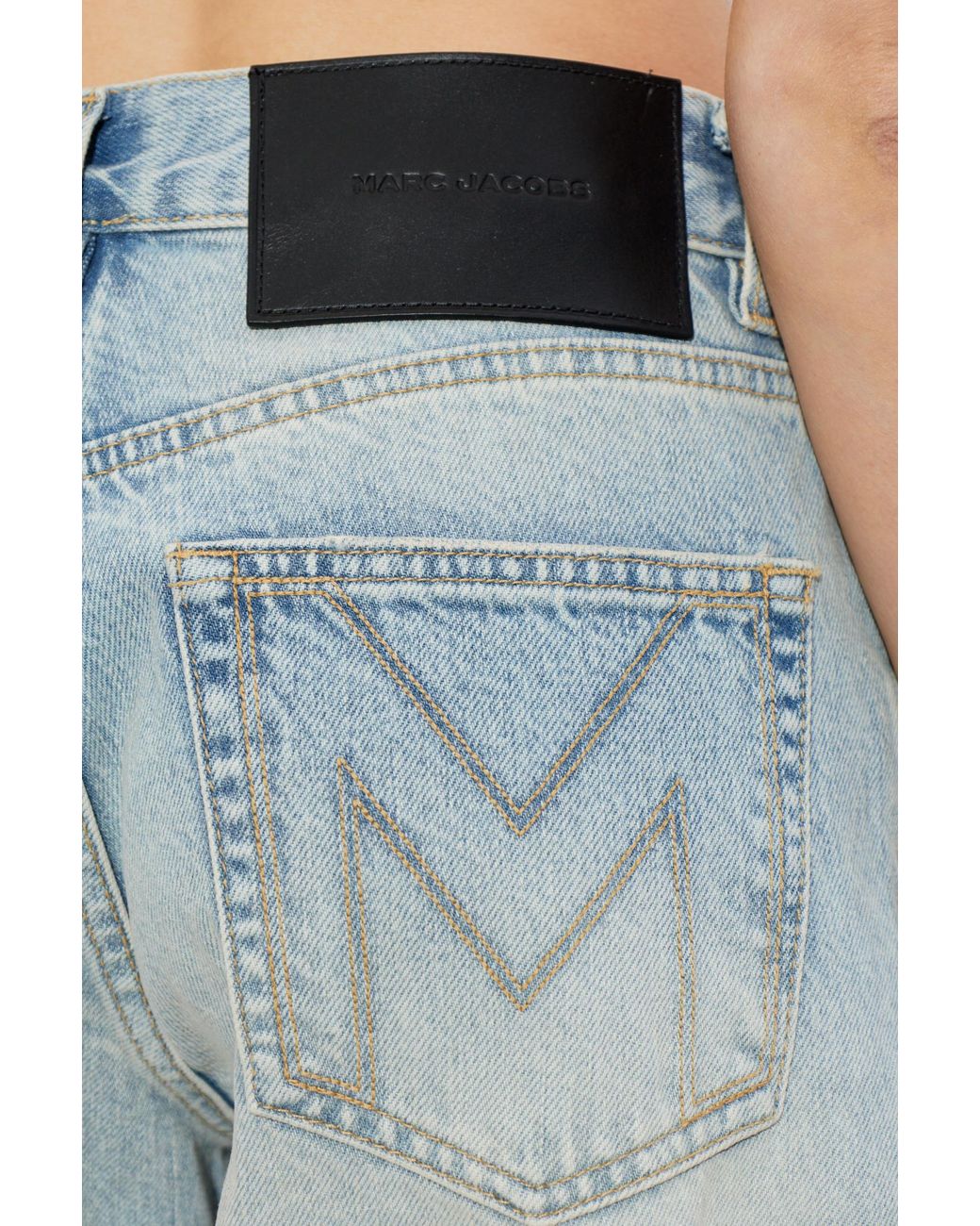Marc Jacobs Blue Vintage-Effect Jeans