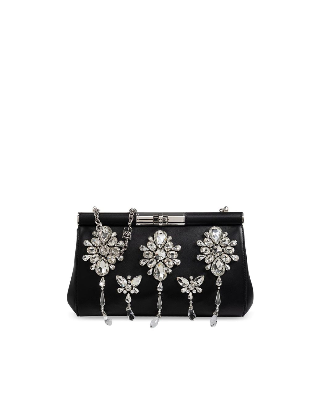 Dolce & Gabbana Black Clutch Bag "Marlene"