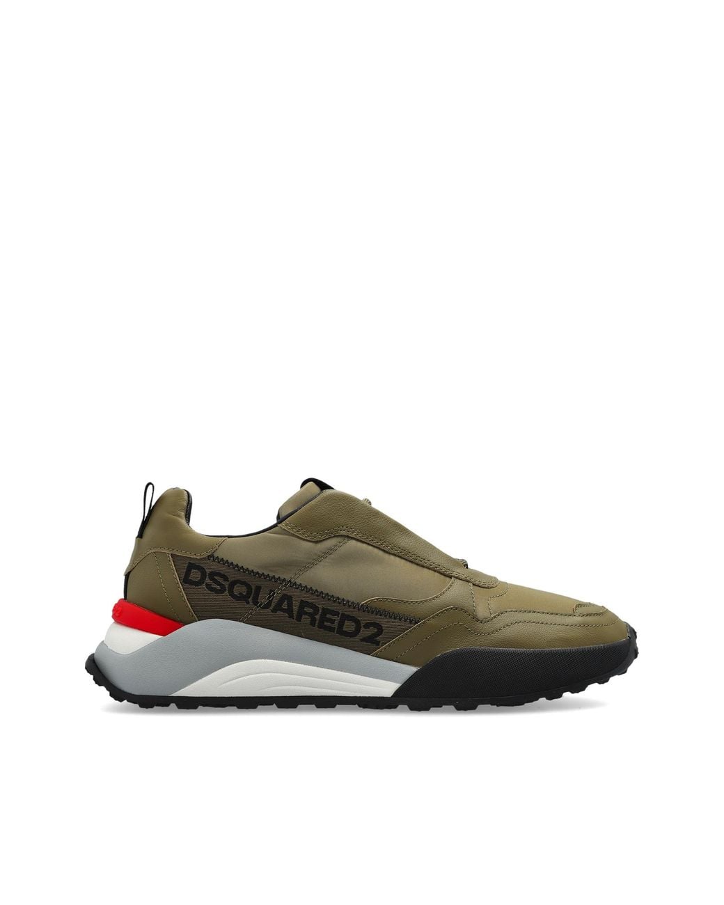 DSquared² Green Sport Sneakers 'Flow' for men