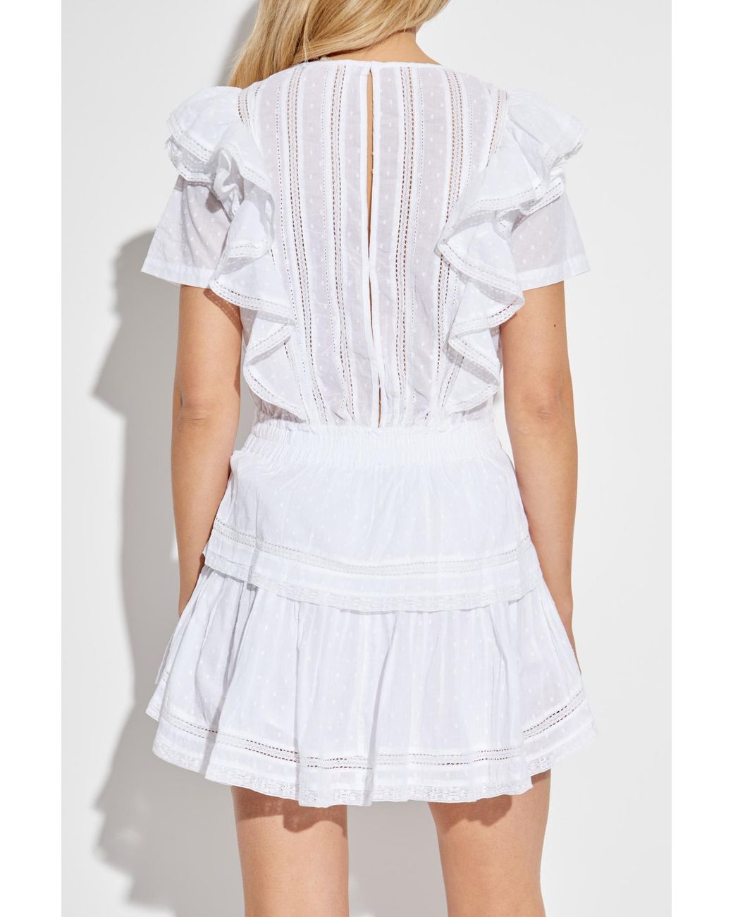 LoveShackFancy White Dress "Natasha"