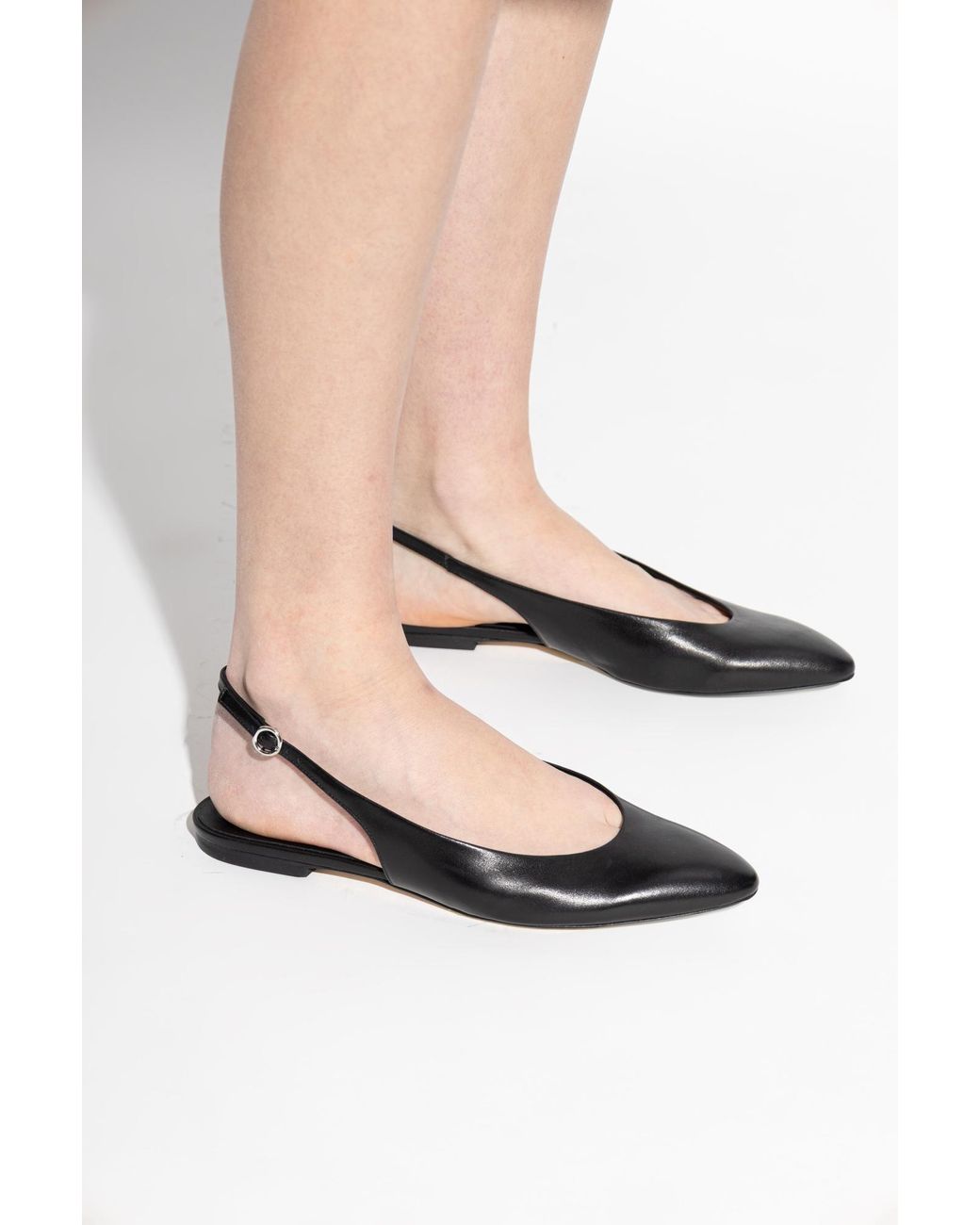 Aeyde White 'Amelia' Shoes