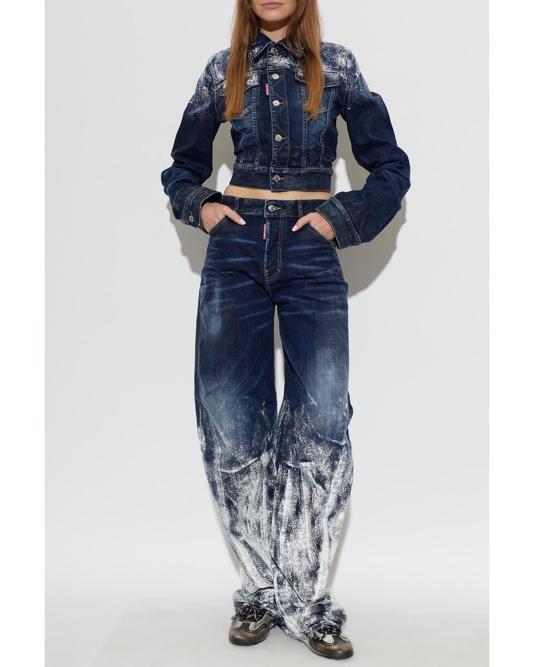 DSquared² Blue 'Loose Twst' Jeans