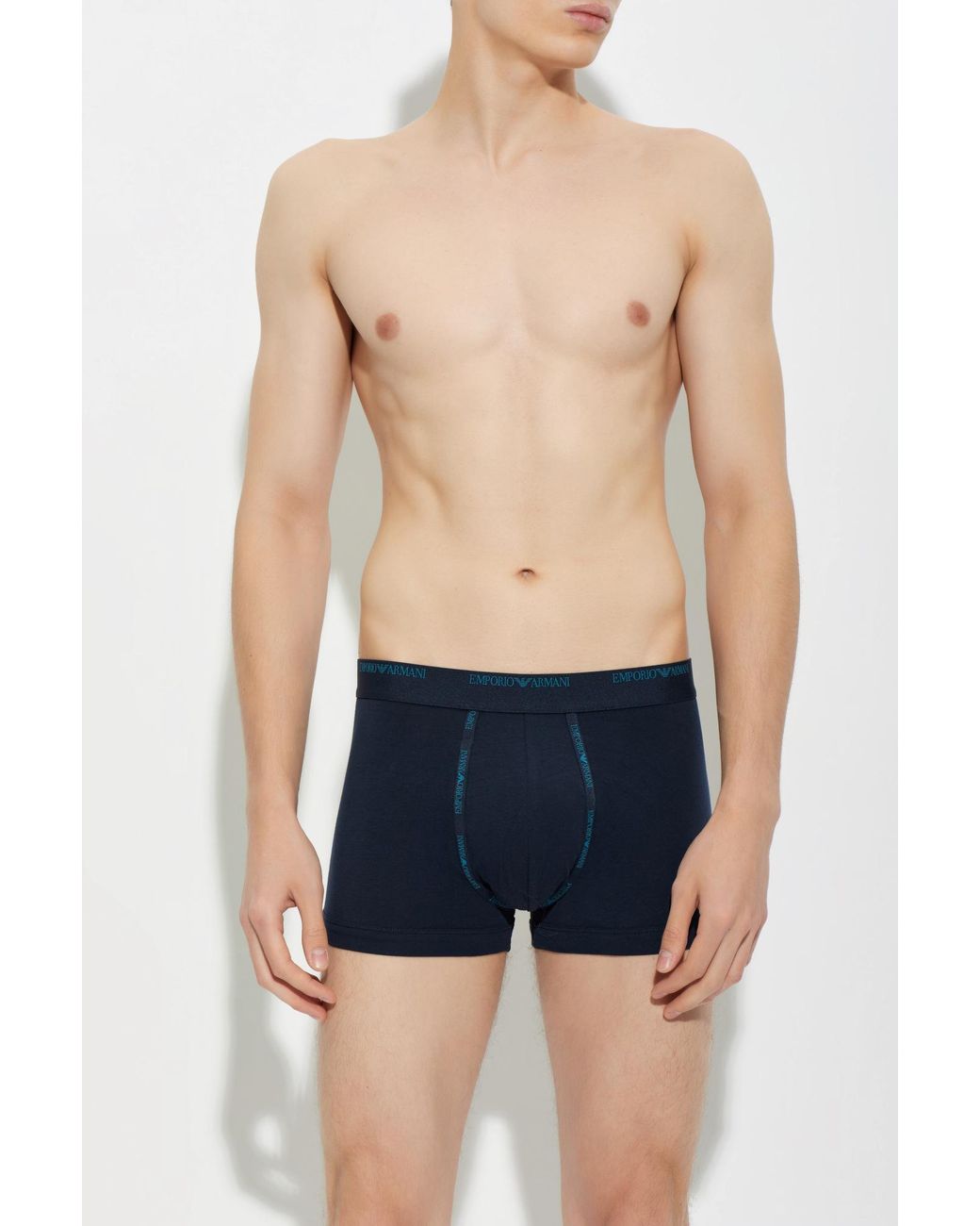 Emporio Armani Blue 2-Pack Boxer Briefs for men