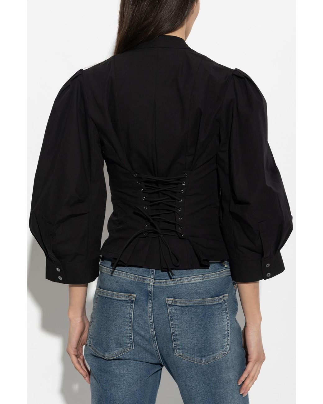 AllSaints Black Shirt 'Maud'