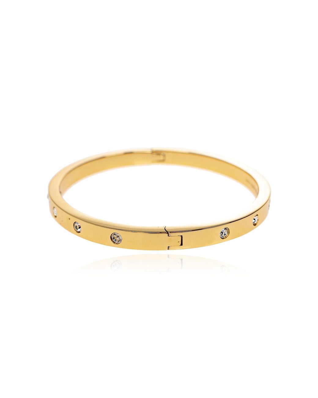 Kate Spade Metallic Crystal-Embellished Bangle Bracelet