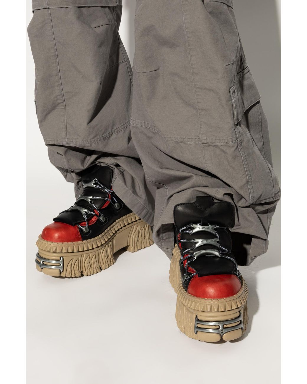 vetements　New Rock ポインテッドトゥ　ブーツ Vetements X New Rock in Black for Men | Lyst