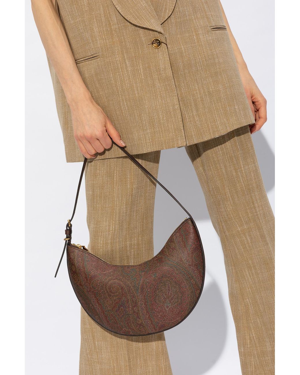 Etro Brown Hobo Bag